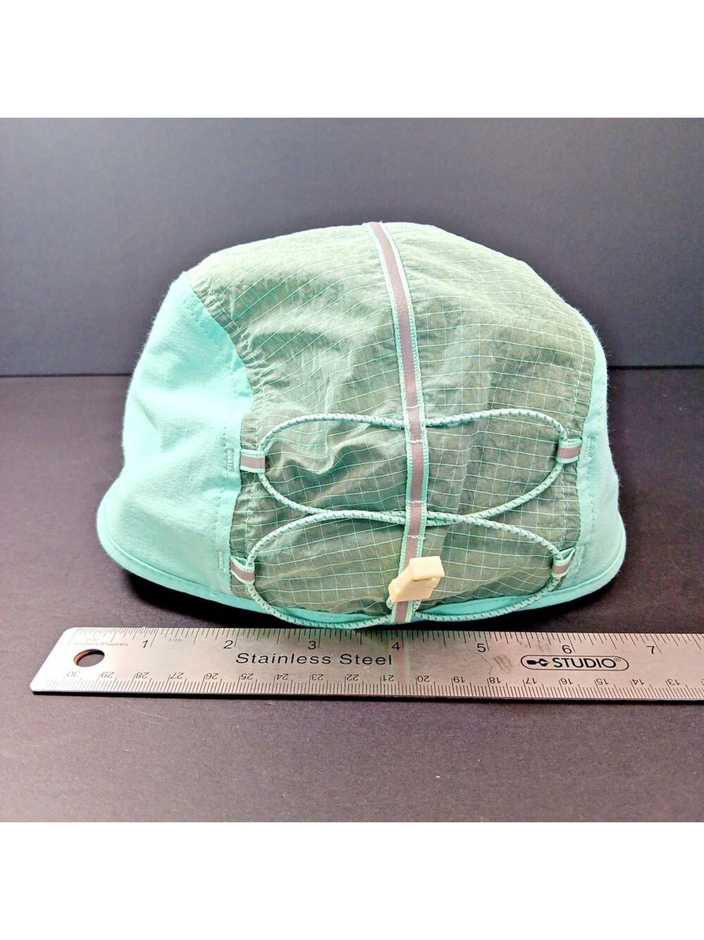 Size Small To Medium Lululemon Drawcord Hiking Cap Womens Wild Mint Dewy - Picture 6 of 12